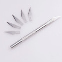 Cutter de precisiòn avec 6 lames de rechange Vente en ligne