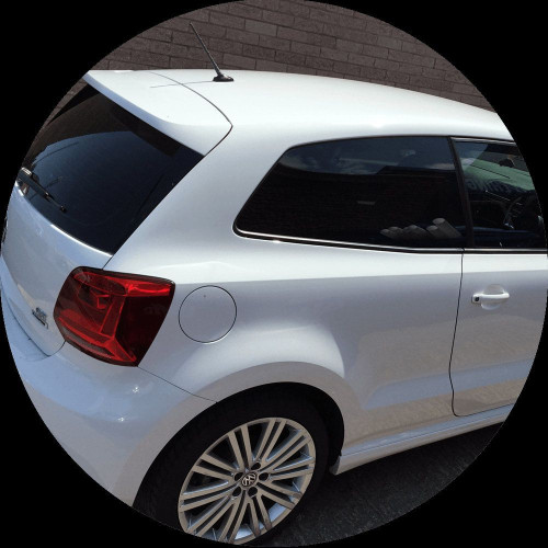 Pélicula tintada 5% VLT para vidros de carro - 50x300cm Melhor