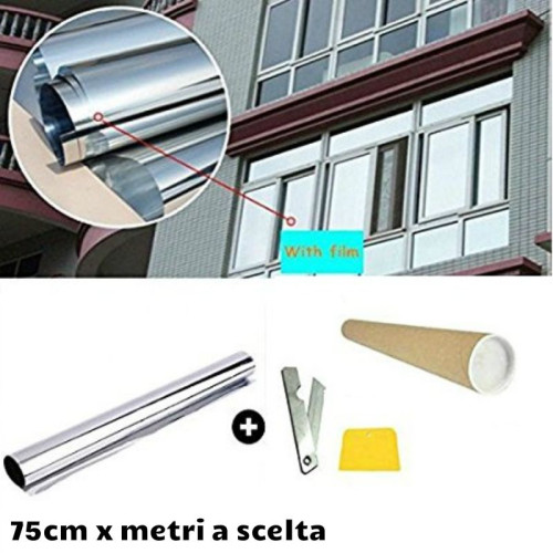 Silver Reflective Window Film, mirror effect Best Price, shop