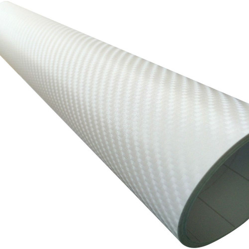 Pellicola Wrapping Carbonio 3D bianco opaco Best Price, shop