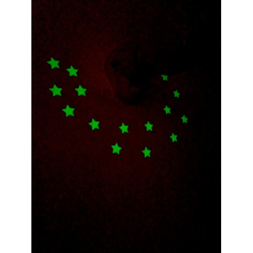 28 Phosphorescent sticky stars that glows in the dark Best