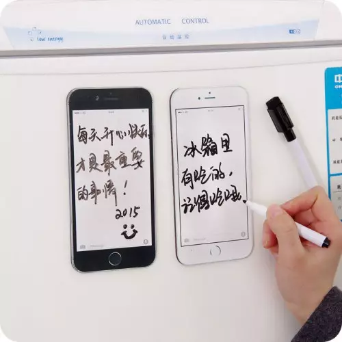 Magnete Iphone 6 Plus da frigo con sfondo bianco scrivibile con