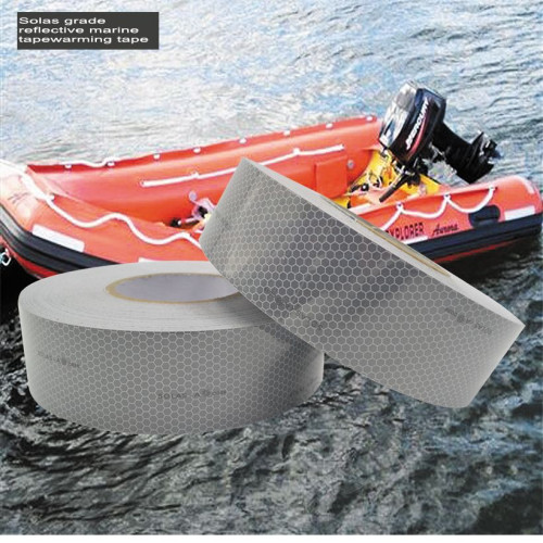 Fita adesiva refletiva branca Solas tape para produto de