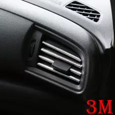 Car air-conditioning vent chromed protective tape - 3mt Best 2