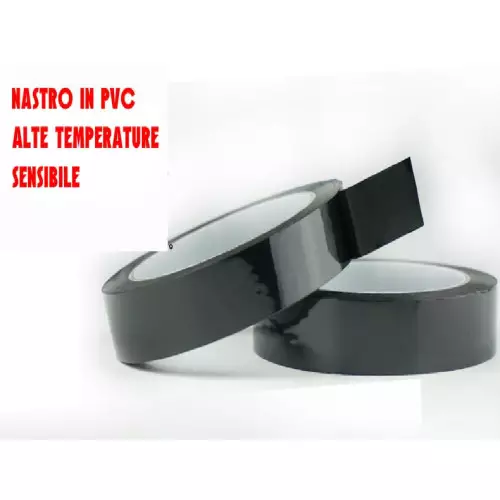 Siliconic Black Car body Masking Tape in different sizes - 66mt