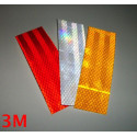 6 3M™ 983 Diamond Grade reflective rectangular decals/ stickers