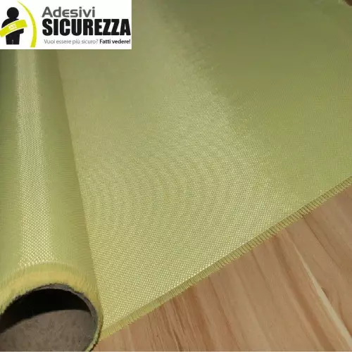 GEWEBE Kevlar Aramid-Faser von 240 g / m² Taft - 1 m x 100cm