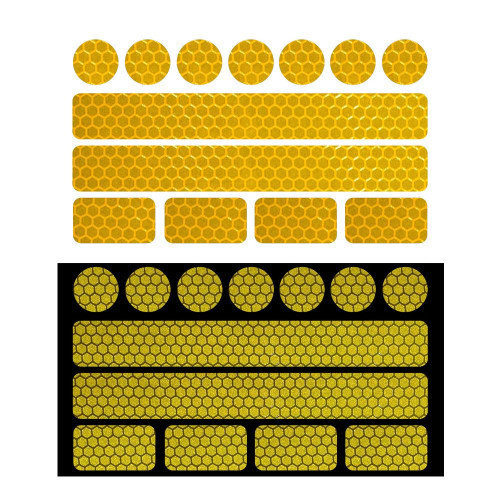 13 pegatinas reflectantes para una mejor visibilidad de