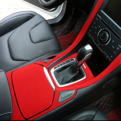 Nastro pellicola adesiva in velluto rosso wrapping per tuning e