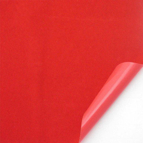 Nastro pellicola adesiva in velluto rosso wrapping per tuning e