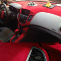 Nastro pellicola adesiva in velluto rosso wrapping per tuning e