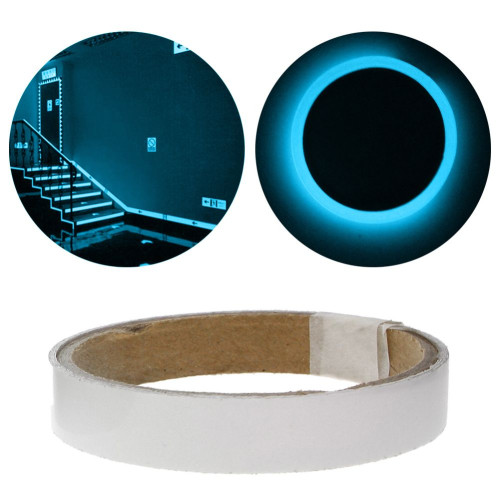 Fluorescent blue tape glow in the dark Best Price, shop