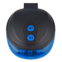 Luz LED trasera azul de bicicleta con 2 laser Mejor precio