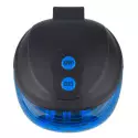Luce posteriore per bicicletta a led blu con laser segnalazione