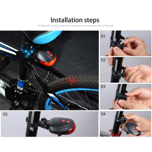 Red LED Bicycle Rear Bright Light Best Price, shop, shopping