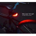 Luz LED trasera de bicicleta con 2 laser Mejor precio, tienda