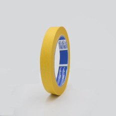 UV resistant yellow Car body Paper Masking Tape for outdoor use
