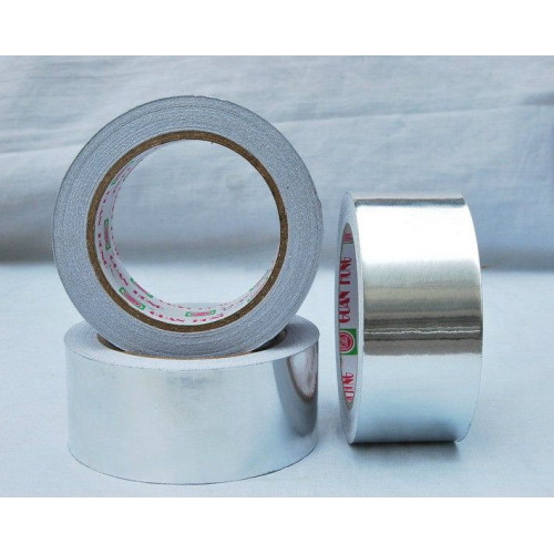Nastro in alluminio argento alte temperature con liner per