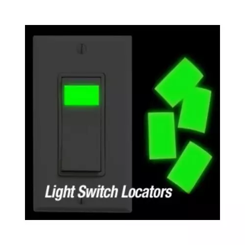 Autocolantes que brilham no escuro para interruptor de luz - 23