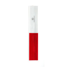 3M™ Series 580 Red and White Reflective Adhesive Strips - 30cm 2