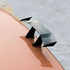 Mini Spoiler universale in fibra di carbonio per auto/moto 2