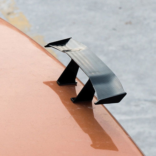 Mini Spoiler universale in fibra di carbonio per auto/moto