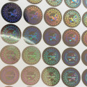 64 holograms guarantee and safety 19mm seals written "MADE IN
