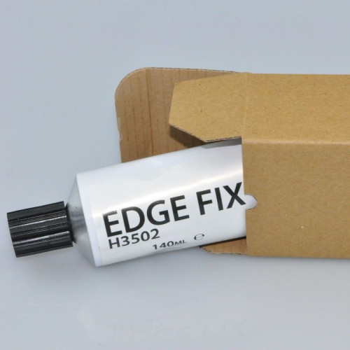 Sealant edges to prevent non-slip lifting in high pass areas