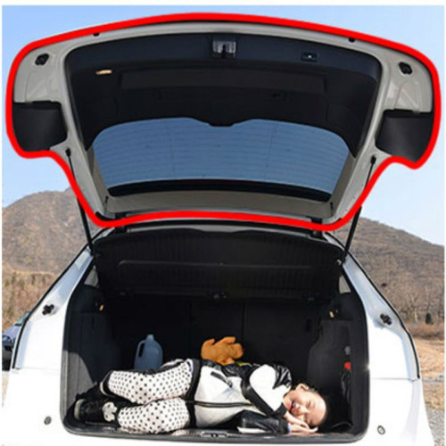 4M en coche interior de puerta adhesivo junta de goma "D" para