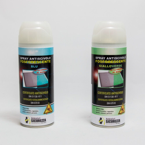 Spray Antiscivolo Fosforescente Antinfortunistica Professionale