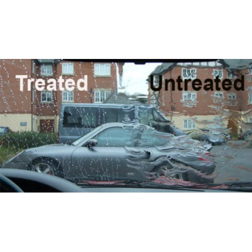 Water-repellent nanotechnological spray windshield car glasses