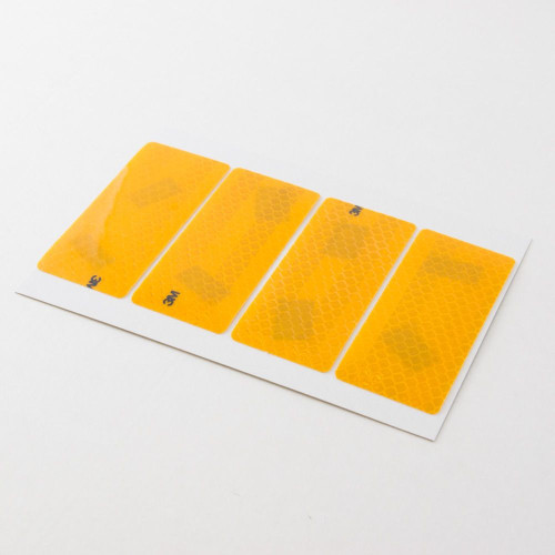 6 3M™ 983 Diamond Grade reflective rectangular decals/ stickers