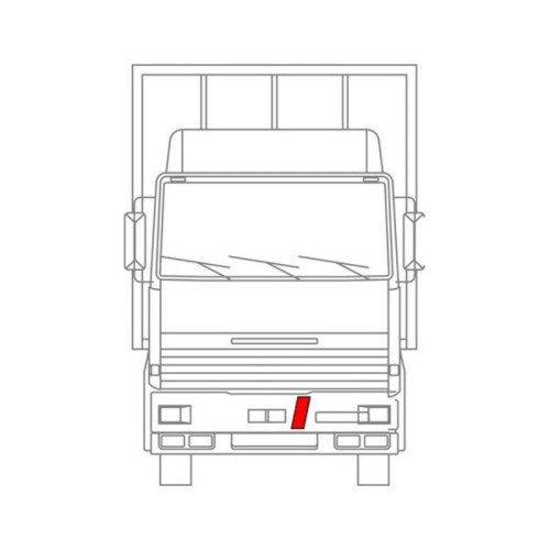 Kit contrassegni adesivi camion trasporto per conto proprio /