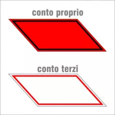 Kit de marcado de pegatinas para camiones - transporte de