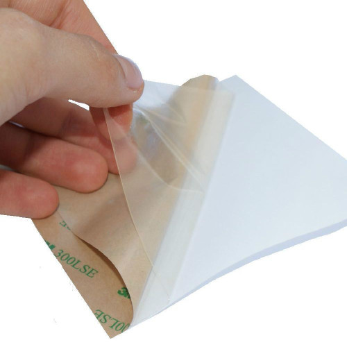 5 sheets 3M ™ 300LSE 9495LE 100 x 100mm transparent