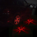Led flashing street light for visibility in case of breakdown
