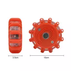 Led flashing street light for visibility in case of breakdown 2