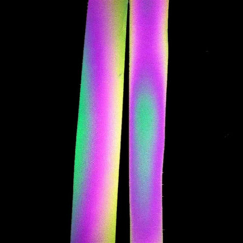 Arco iris de la cinta reflectante con tonos holográficos de