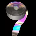 Rainbow reflective tape with holographic nuances to sew 25/50mm