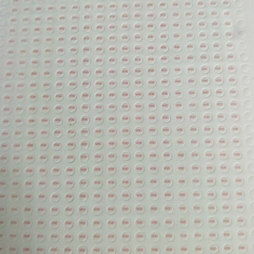 1000 Etichette adesive sigilli di garanzia 0.