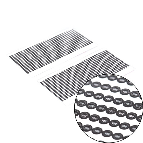 1000 Etichette adesive sigilli di garanzia 0.