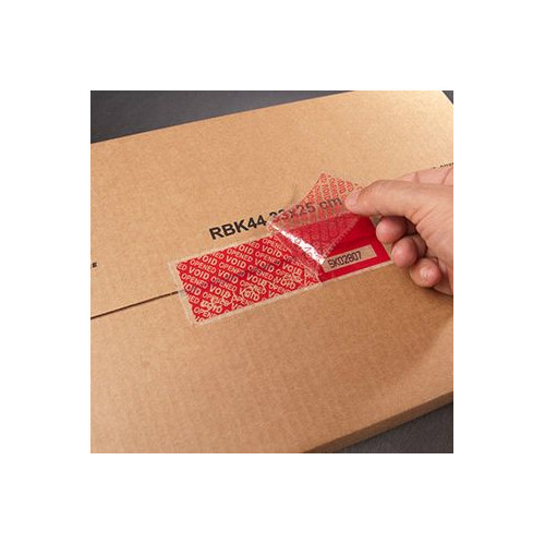 60 tamper tape security tamper tapes with labels with serial