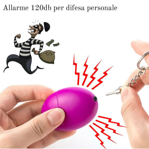 alarme 120db autodefesa som anti assalto protecção individual