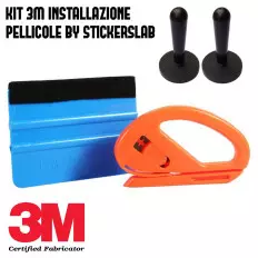 Kit applicazione pellicole car wrapping (Spatola 3M blu -