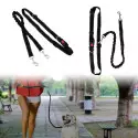 Guinzaglio elastico per correre/camminare con cani dotato di