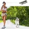 Guinzaglio elastico per correre/camminare con cani dotato di
