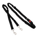 Elastic leash for running / walking with dogs equipped with
