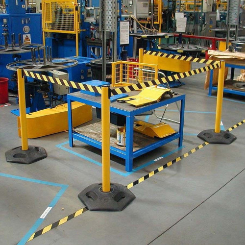 Fita adesiva para marcação de piso 25/50/75 mm x 33 MT Melhor