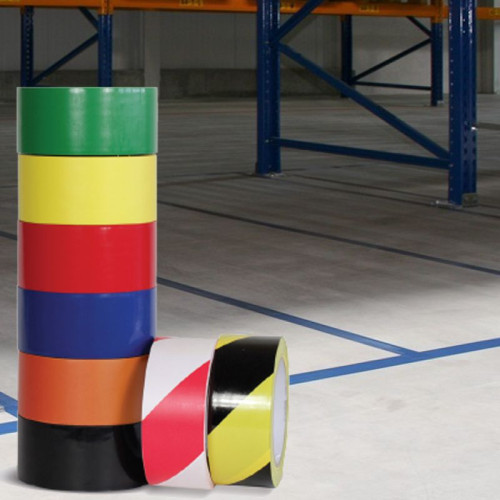 Fita adesiva para marcação de piso 25/50/75 mm x 33 MT Melhor