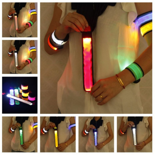 Brazalete luminoso LED de seguridad para deporte en 7 colores